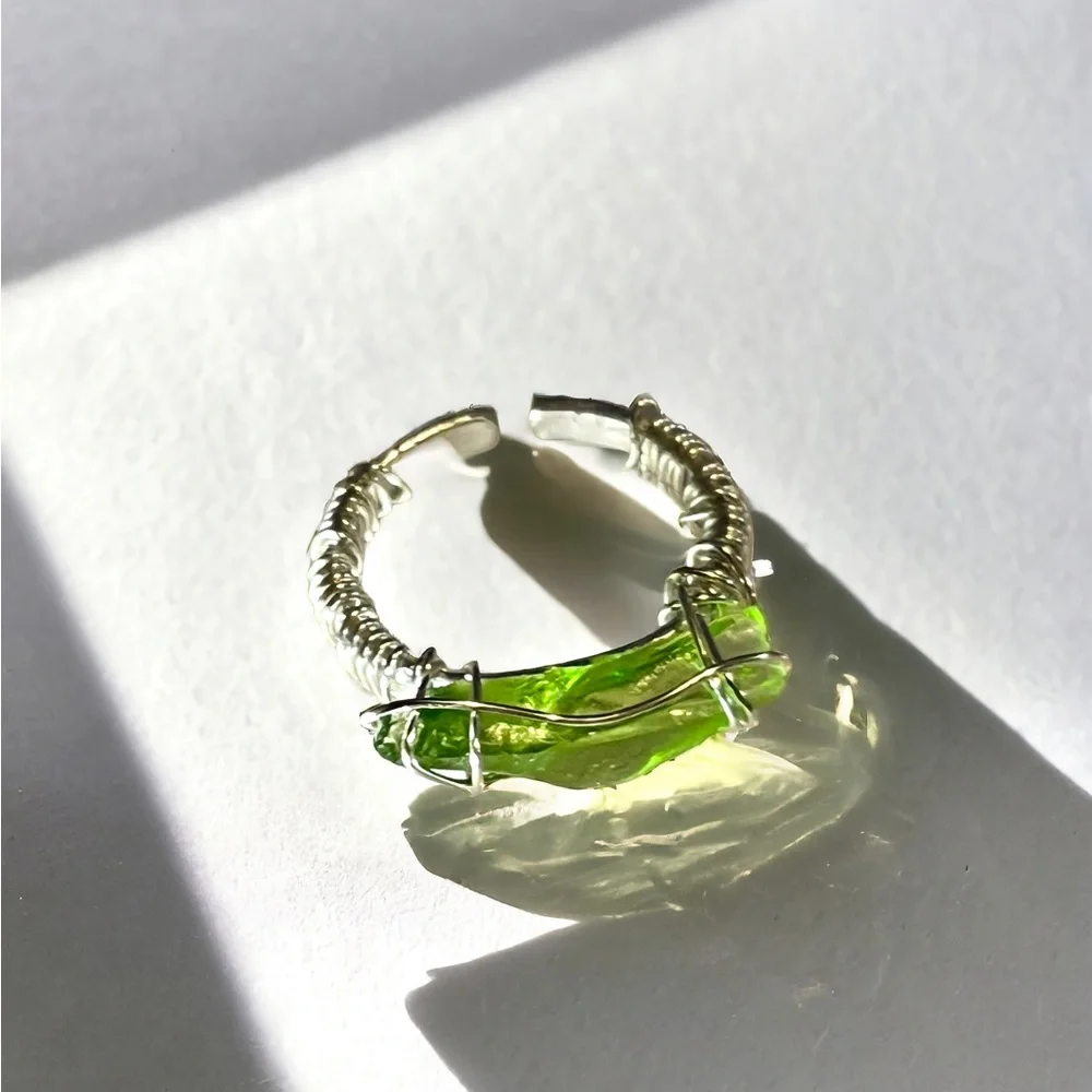 ✨CUSTOM SEA GLASS RING✨ - Picture 4 of 5